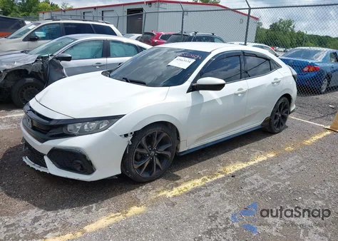 2017 Honda Civic Sport из США, поврежденный, VIN SHHFK7H44HU203831